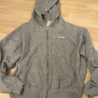 Grey Zip Hoodie