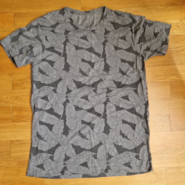T-shirt Pull&Bear Gris
