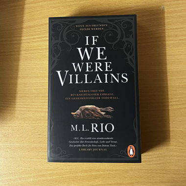 If We Were Villains Book