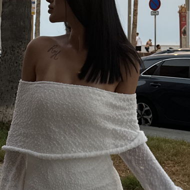 Sommer Kleid Weiss