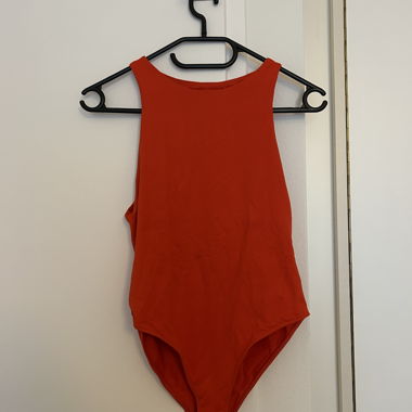 Body arancione scuro Zara