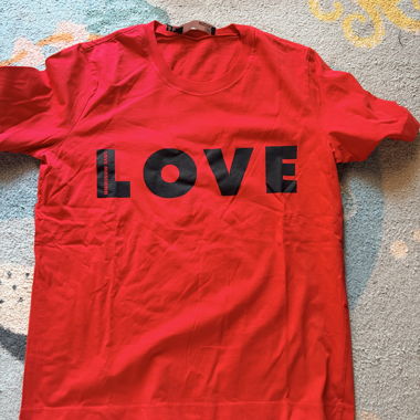 Love Moschino T-shirt rossa