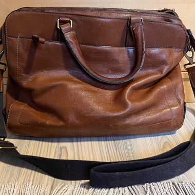 grosse Ledertasche