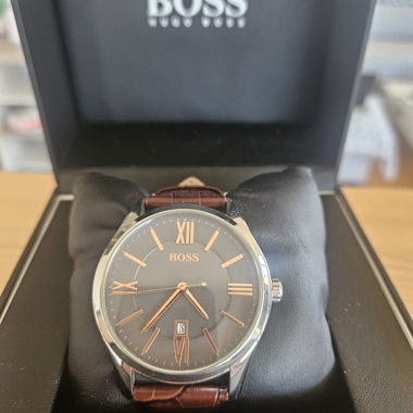 Hugo Boss Ambassador watch, with leather strap