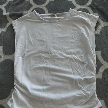 Top bianco senza maniche Pigalle