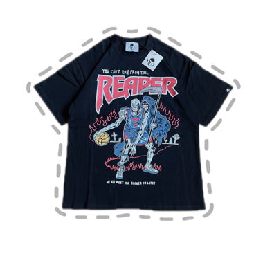 T-Shirt Warren Lotas - Black reaper