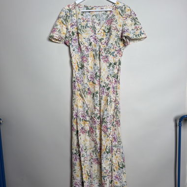 MNG Blumen-Midikleid