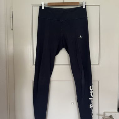 Adidas Navy Blue Sports Leggings