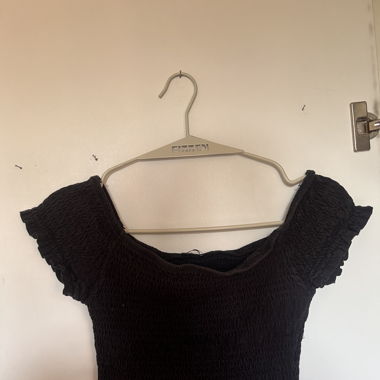 Schulterfreies Croptop