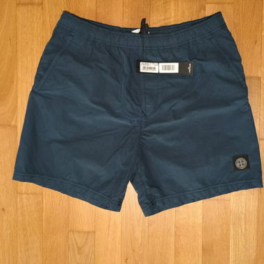 Stone Island navy shorts size L