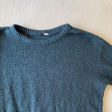 Pull en laine vert