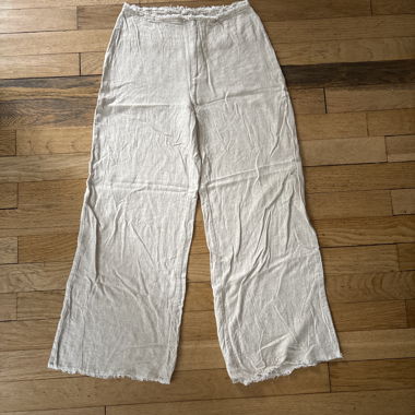 Fabric trousers
