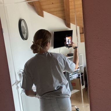 Graues T-Shirt 