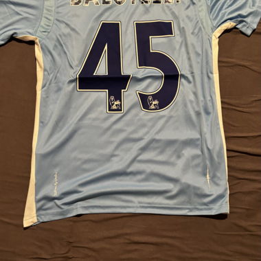 Maillot Manchester City 2012 Balotelli Gr. L