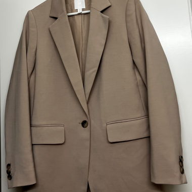 Blazer beige H&M Taglia 36