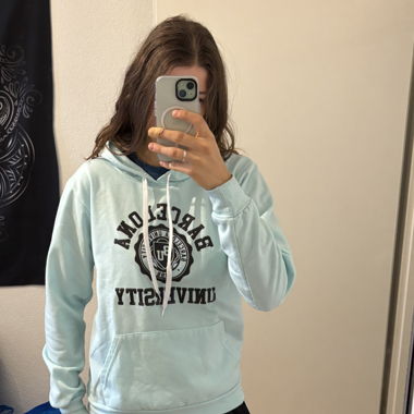 Hoodie Barcelona University türkis