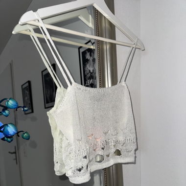 Missguided Häkel-Stricktop – Neu mit Etikett Gr S