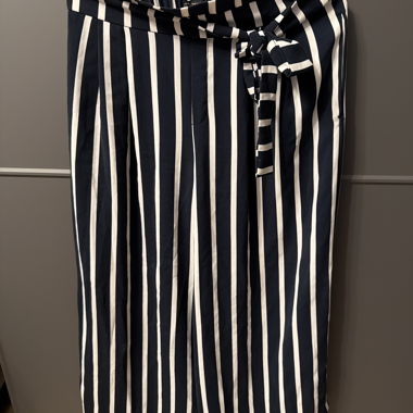 Striped Culotte Trousers
