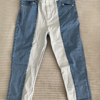 River Island Jeans zweifarbig