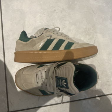 Adidas Samba Sneaker beige/grün