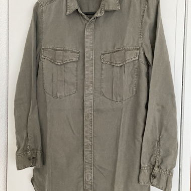 Chemise veste olive