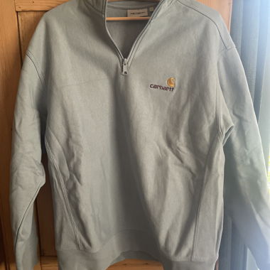 Carhartt WIP HALF ZIP AMERICAN SCRIPT