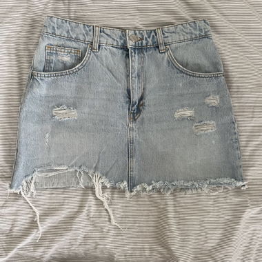 jeans skirt