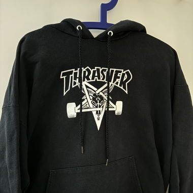 Thrasher hoodie black