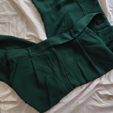 Dark green cargo pants