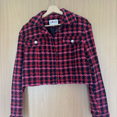 Tweed cropped jacket