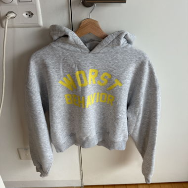 WRST BHVR Crop Hoodie