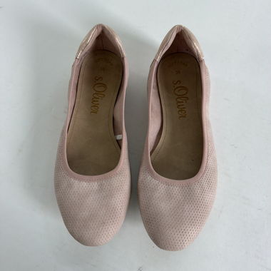 s.Oliver pink flats EU 39