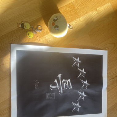 SKZ Poster and Keychain 