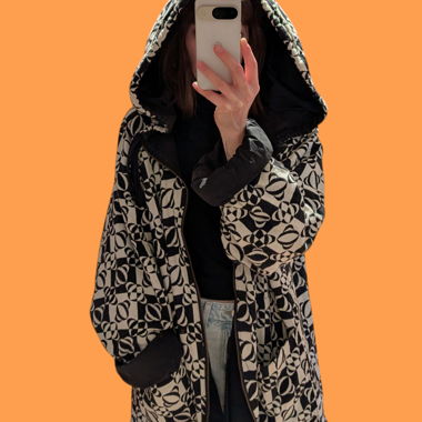 Oversize-Jacke (Einzelstück)