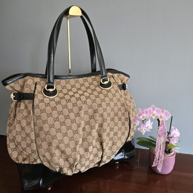 Sac à main Gucci à monogramme