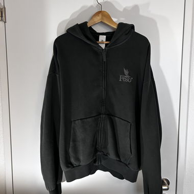 Hoodie zippé Peso noir Taille M