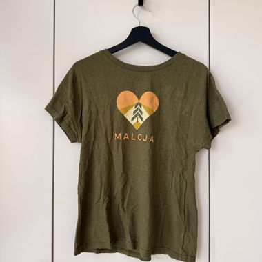 T-shirt Maloja verde, taglia S