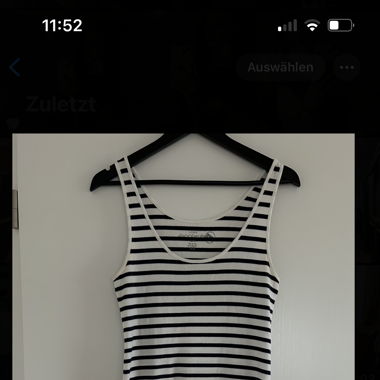 Kleid midi gestreift