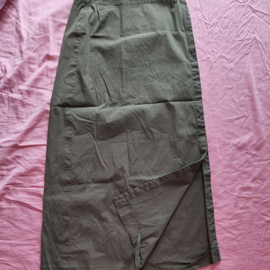 Jupe longue kaki de comma,