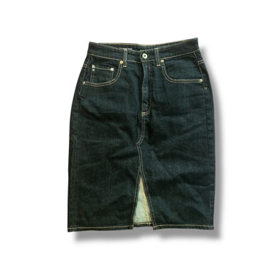 jeans skirt blue