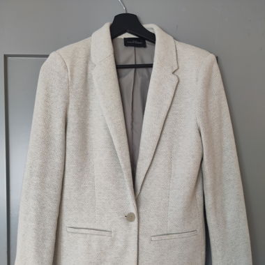 Taillierter Blazer mit Wolle