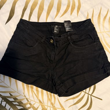 H&M Black Shorts