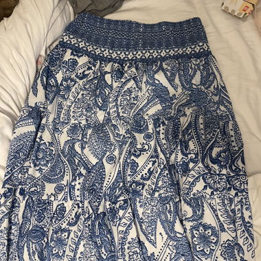 Gonna lunga a stampa boho