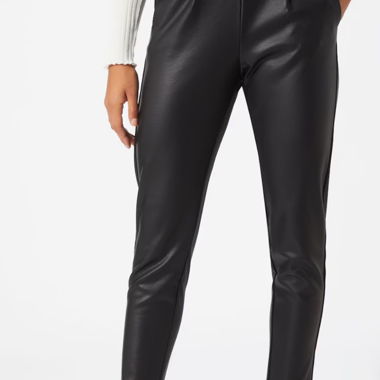 ONLY faux leather trousers