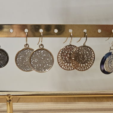 4 Pairs Fashion Jewelry Earrings – Set