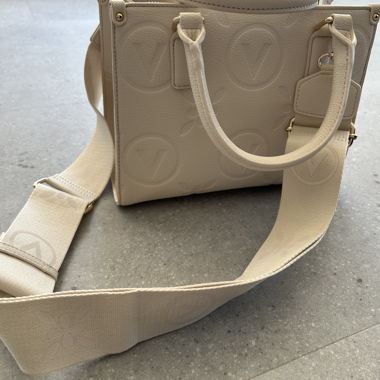 Beige Shopper-Tasche Mario Valentino