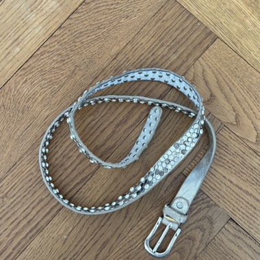 Silver Crystal Belt