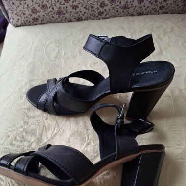 Sandalen Roberto Santi Schwarz 40