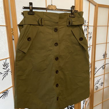 Ted Baker Midi-Rock grün