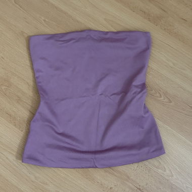 Lila Bandeau Top